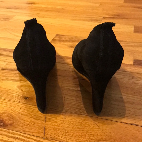 Lanvin Suede Wedges - Picture 4 of 7